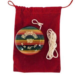 Vintage BC Classic Rainbow No. 49 Yo-Yo Champion Hardwood Made in USA